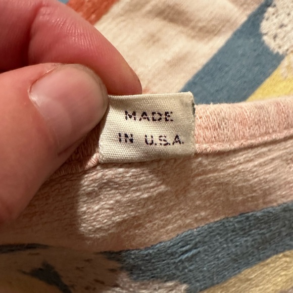 Vintage 1940s Bates Painted Desert Bedspread - Picture 10 of 11